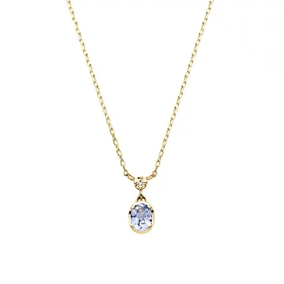 ヴァンドーム青山 Vendome Aoyama バースストーン タンザナイト ネックレス GJVN040440TA