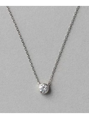 ete(エテ) PT900 ダイヤモンド 0.2ct ネックレス ブライト