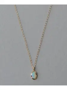 K10YG オパール ネックレス 761723
