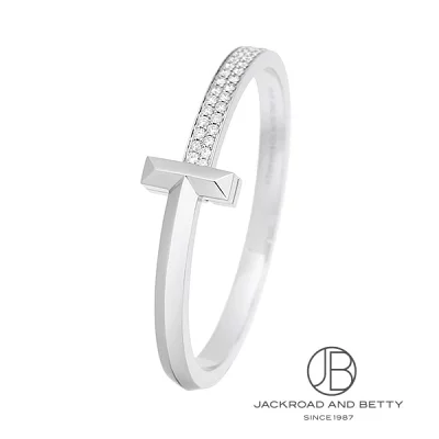 ティファニー TIFFANY&CO. Tワン ワイド ダイヤモンド ヒンジ バングル 67792939