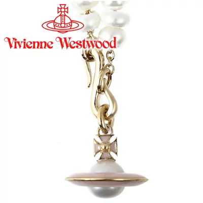 ヴィヴィアンウエストウッド Vivienne Westwood ヴィヴィアン ブランシェパールペンダント ゴールド ピンク
