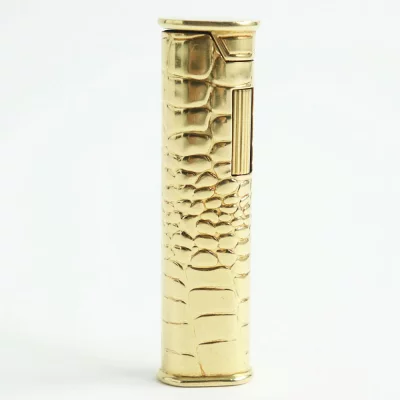 ダンヒル dunhill アウタージャケット クロコダイルエンボス ガスライター