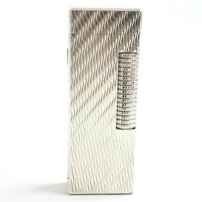 ダンヒル dunhill ウェーブエンボス ローラー ガスライター