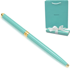 ティファニー TIFFANY&CO. ブルー ラッカー パース ペン 10494397