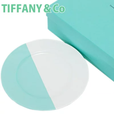 ティファニー tiffany&co カラーブロック デザートプレート