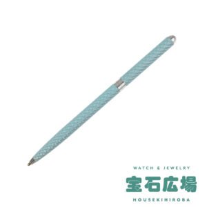 シルバー＆ティファニーブルーラッカー ボールペン ブルーダイヤモンドテキスチャー 11717322