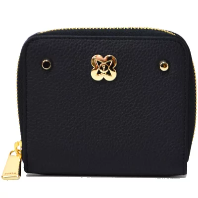 フルラ FURLA レザー スタッズ リベット ジップ コンパクト 財布 870867