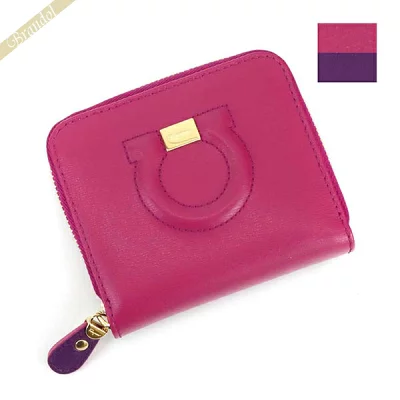 フェラガモ Salvatore Ferragamo ガンチーニ ミニ財布 22 D201 0714811