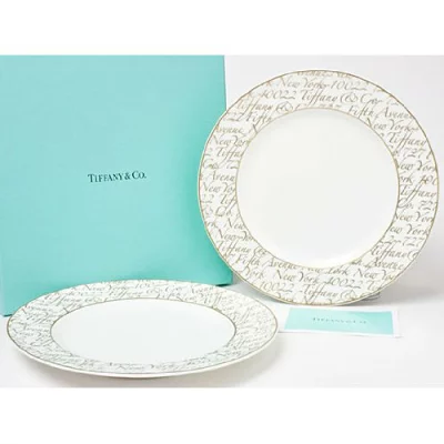 ティファニー tiffany&co ティファニー ノーツ デザートプレート