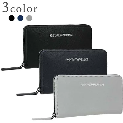 EMPORIO ARMANI エンポリオアルマーニ ラウンドファスナー YEME49 Y020V 80331