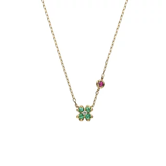ヴァンドーム青山 Vendome Aoyama フィーユグリーン エメラルドネックレス GJVN046940EM