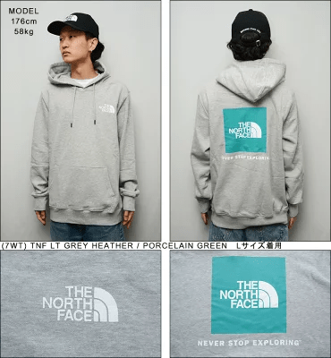 THE NORTH FACE ノースフェイス ロゴプリント プルオーバーパーカー