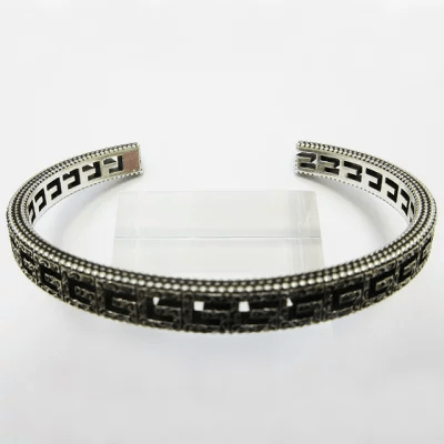 GUCCI グッチ スクエアG シルバーブレスレット 576990 J8400 0811