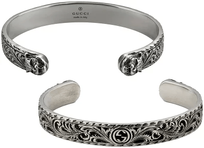 GUCCI グッチ バングル ブレスレット 0811SL #1618WIDE