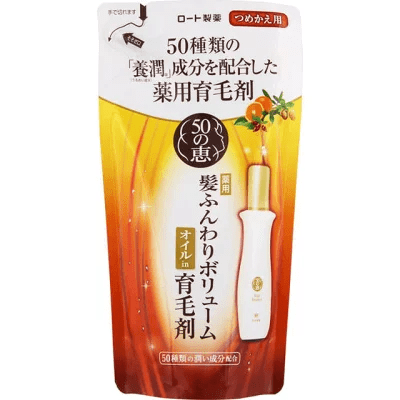 50の恵 髪ふんわりボリューム育毛剤