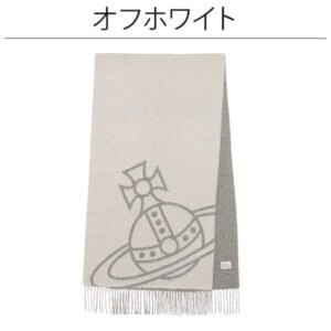 Vivienne Westwood ヴィヴィアン・ウエストウッド リバーシブル ウールマフラー 2404148088