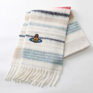 Vivienne Westwood ヴィヴィアンウエストウッド マフラー 30×200 CHUNKY MULTI STRIPE 8103014F