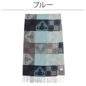 Vivienne Westwood ヴィヴィアン・ウエストウッド QUILT ウールジャカードストール 2404148089