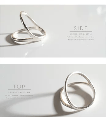 MARKT マルク Double Line Ring