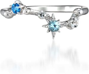 スタージュエリー(STAR JEWELRY) K10 ピンキーリング CONSTELLATION 2JR0422