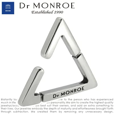 Dr MONROE ドクターモンロー トライアングル イヤーカフ DRM-EC-09-SV