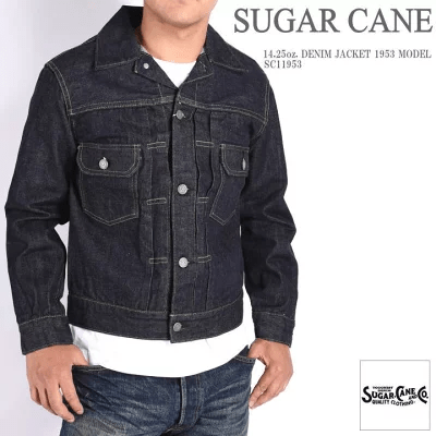 シュガーケーン SUGAR CANE Gジャン 14.25oz. 1953 MODEL 2ndタイプ デニムジャケット SC11953