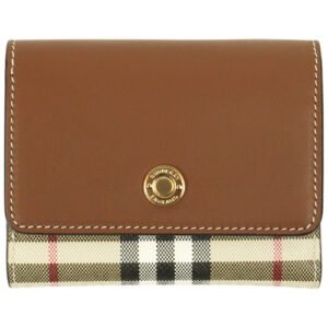 バーバリー BURBERRY 三つ折り財布 小銭入りあり バーバリーチェック