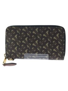 バーバリー BURBERRY BRW モノグラム ラウンドファスナー 8022947