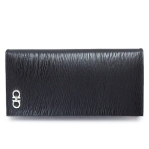 フェラガモ 長財布 メンズ 66A069 0686019 二つ折りフラップ