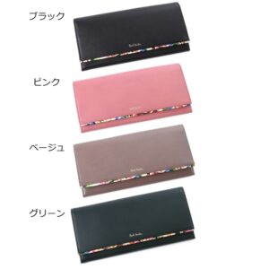 Paul Smith ポールスミス マーガレットプリントトリム 長財布 LV3PNW0564/BPW564