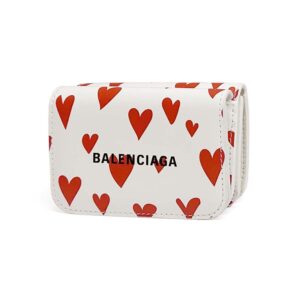 BALENCIAGA バレンシアガ キャッシュハート 三つ折り財布 593813 2104I 9066