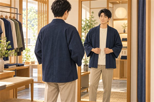 サイズはジャストサイズがおすすめのイメージイラスト