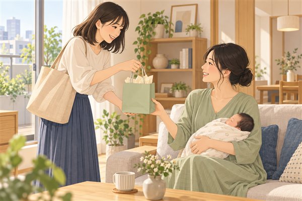 友人などの場合のイメージイラスト