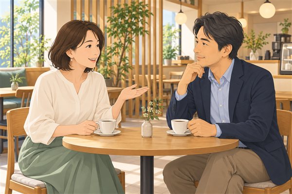 相手に欲しいものを聞くのイメージイラスト