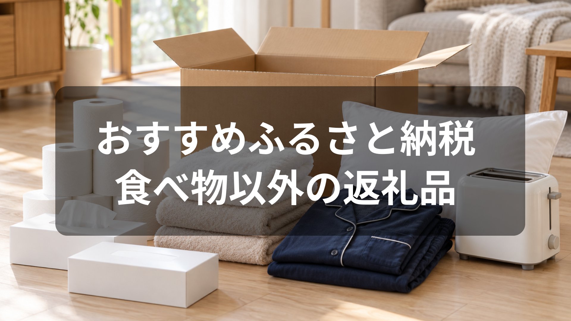 おすすめふるさと納税 食べ物以外の返礼品